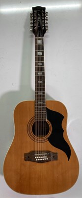 Lot 59 - EKO RANGER 12-STRING ACOUSTIC GUITAR W/KINSMAN CASE.
