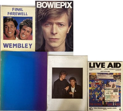 Lot 110 - LIVE AID / DAVID BOWIE CONCERT MEMORABILIA