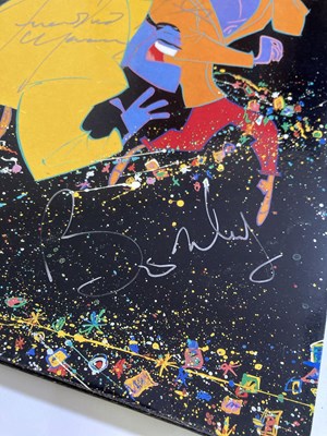 Lot 145 - QUEEN - A KIND OF MAGIC - FULLY SIGNED.
