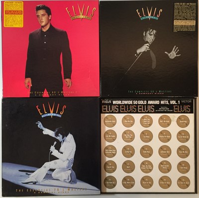 Lot 653 - ELVIS PRESLEY - 10"/ LP/ CD BOX SETS