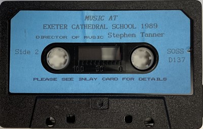 Lot 542 - COLDPLAY - CHRIS MARTIN SCHOOL TAPE