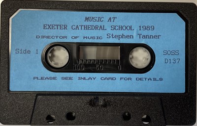 Lot 542 - COLDPLAY - CHRIS MARTIN SCHOOL TAPE