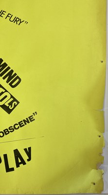 Lot 260 - SEX PISTOLS SID AND NANCY FILM PROP POSTER