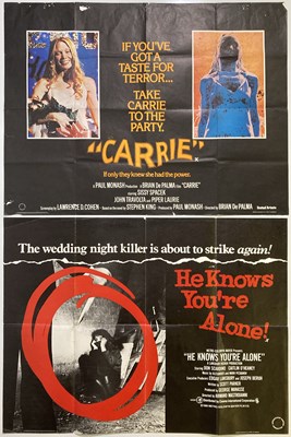 Lot 274 - ORIGINAL HORROR MOVIE POSTERS.