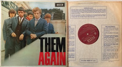Lot 4 - THEM - THEM AGAIN LP (ORIGINAL UK COPY - DECCA LK 4751)