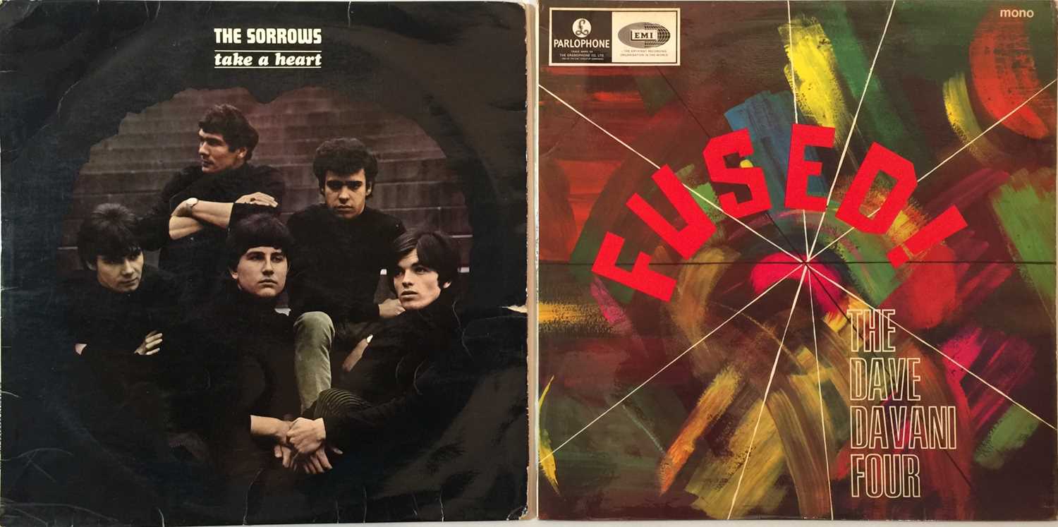 Lot 12 - THE SORROWS/DAVE DAVANI FOUR - UK LP RARITIES