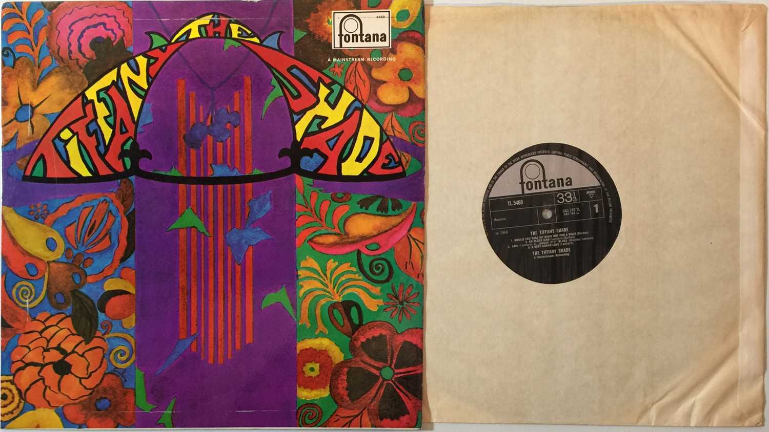 Lot 17 - THE TIFFANY SHADE - THE TIFFANY SHADE LP (ORIGINAL UK MONO COPY - FONTANA TL 5469)