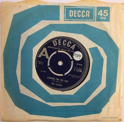 Lot 19 - THE PLAGUE - LOOKING FOR THE SUN 7" (ORIGINAL UK DEMO COPY - DECCA F 12730)