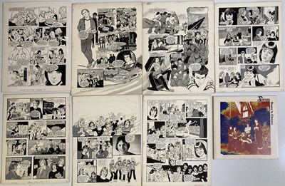 Lot 102 - ORIGINAL COMIC BOOK STORYBOARDS - LOOK IN.