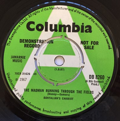 Lot 22 - DANTALIAN'S CHARIOT - THE MADMAN RUNNING THROUGH THE FIELDS 7" (ORIGINAL UK DEMO - COLUMBIA DB 8260)