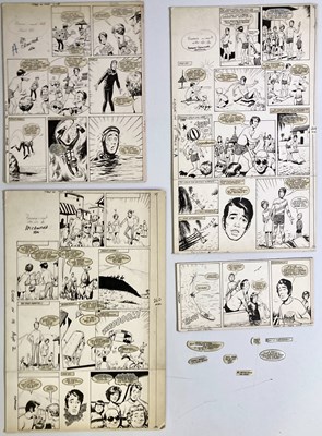 Lot 121 - ORIGINAL COMIC BOOK STORYBOARDS - LOOK IN.