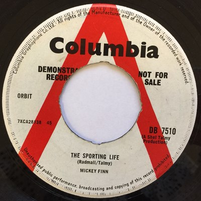 Lot 23 - MICKEY FINN - UK 7" RARITIES