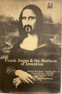 Lot 190 - FRANK ZAPPA POSTER