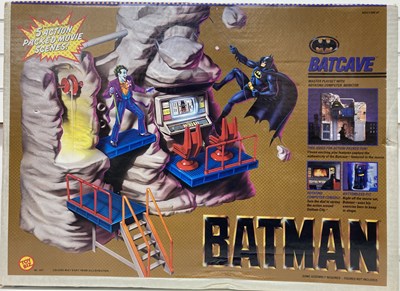 Lot 68 - TOY BIZ BATCAVE PLAYSET.