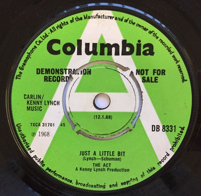 Lot 40 - THE ACT - ORIGINAL UK 7" COLUMBIA DEMOS