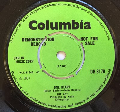 Lot 40 - THE ACT - ORIGINAL UK 7" COLUMBIA DEMOS