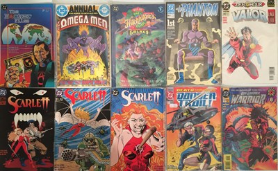 Lot 115 - MIXED DC COMICS (THE OMEGA-MEN, VALOR, SCARLETT, GUY GARDNER, THE PHANTOM, ETC.)
