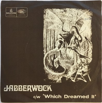 Lot 51 - BOEING DUVEEN AND THE BEAUTIFUL SOUND - JABBERWOCK 7" (ORIGINAL UK PROMO WITH P/S - PARLOPHONE R 5696)