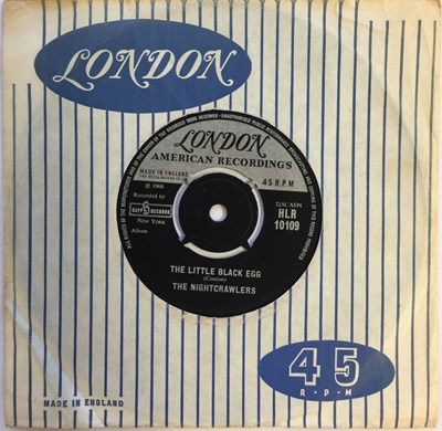 Lot 59 - THE NIGHTCRAWLERS - THE LITTLE BLACK EGG 7" (ORIGINAL UK COPY - LONDON HLR 10109)