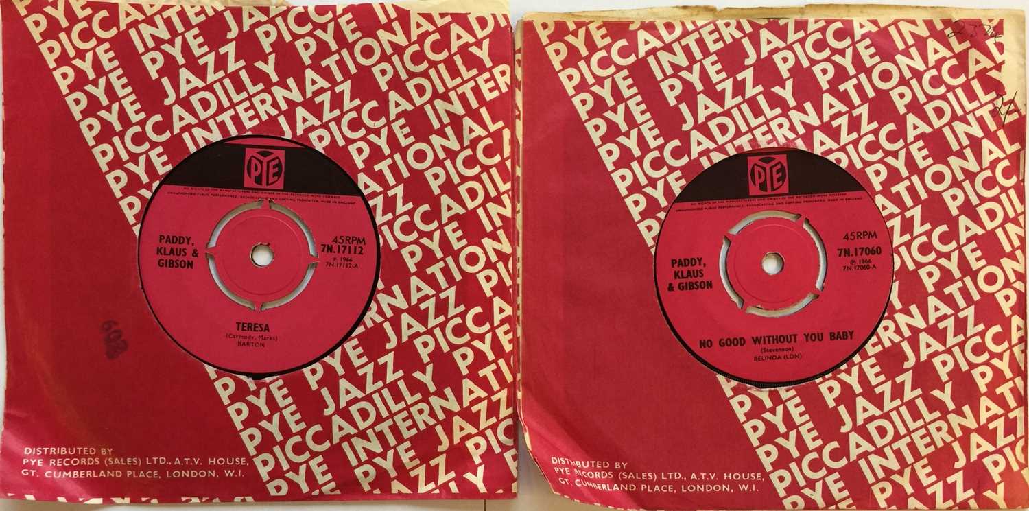 Lot 74 - PADDY, KLAUS & GIBSON - ORIGINAL UK PYE 7" RELEASES