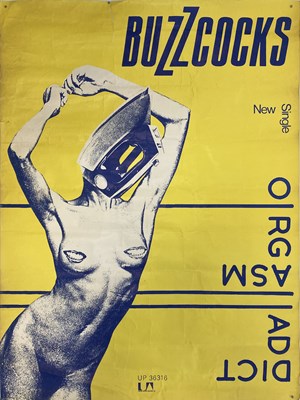 Lot 141 - BUZZCOCKS ORGASM ADDICT POSTER