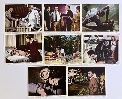 Lot 356 - JAMES BOND - THUNDERBALL LOBBY CARDS
