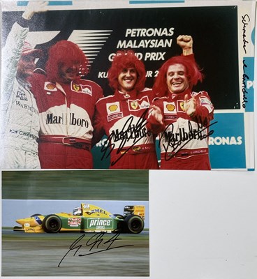 Lot 189 - FORMULA ONE - MICHAEL SCHUMACHER - SIGNED PHOTOS.