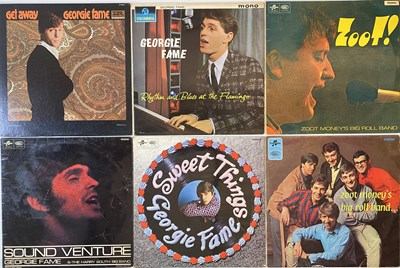 Lot 134 - ZOOT MONEY/GEORGIE FAME - LPs.