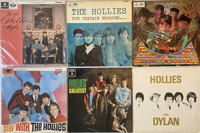 Lot 145 - THE HOLLIES - 60s UK LP COLLECTION