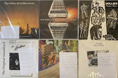 Lot 146 - THE HOLLIES - LP/12" COLLECTION - RARITIES AND SIGNED COPIES