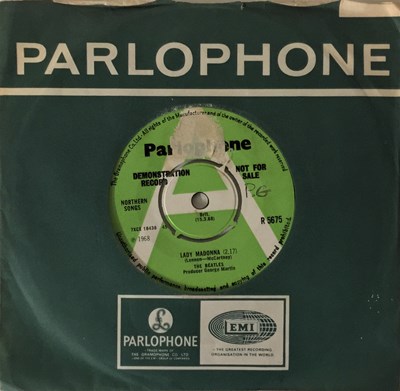 Lot 172 - THE BEATLES - LADY MADONNA 7" - ORIGINAL UK DEMO - PARLOPHONE R 5675