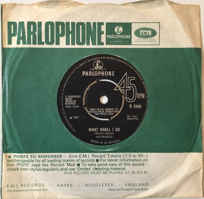 Lot 179 - ARTWOODS - WHAT SHALL I DO 7" (ORIGINAL UK STOCK COPY - PARLOPHONE R 5590)