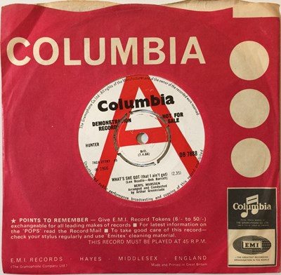 Lot 186 - BERYL MARSDEN - WHAT'S SHE GOT C/W LET'S GO SOMEWHERE 7" (ORIGINAL UK DEMO - COLUMBIA DB 7888)