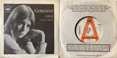 Lot 189 - GENEVEVE - UK 7" RELEASES