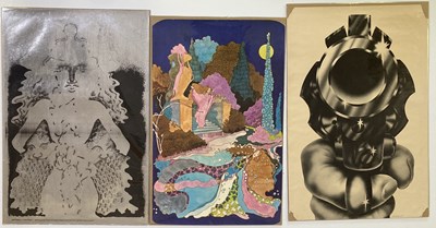 Lot 84 - 1960S / 70S COUNTER CULTURE / PSYCHEDELIC DESIGNS INC IVAN RIPLEY / DAVID VAUGHAN.