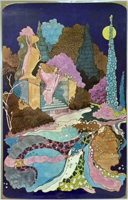 Lot 84 - 1960S / 70S COUNTER CULTURE / PSYCHEDELIC DESIGNS INC IVAN RIPLEY / DAVID VAUGHAN.