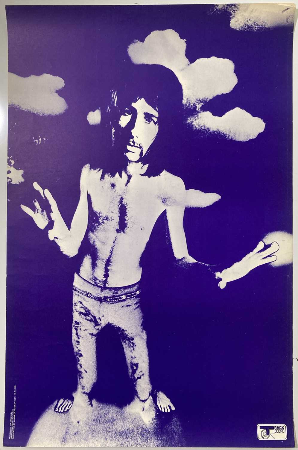 Lot 86 - CRAZY WORLD OF ARTHUR BROWN - TRACK RECORDS / LORD KITCHENER'S VALET POSTER.