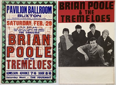 Lot 87 - BRIAN POOLE AND THE TREMELOES - POSTERS.