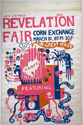 Lot 88 - 1960S ARTS LAB POSTER.