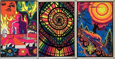 Lot 91 - BLACKLIGHT POSTERS.