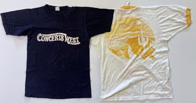 Lot 53 - 1970S CONCERT T-SHIRTS - ERIC CLAPTON 1978  / ZZ TOP.