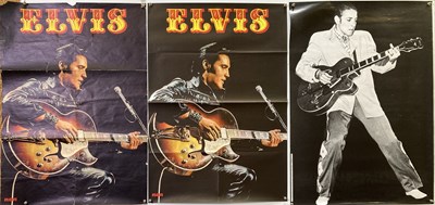 Lot 95 - ELVIS POSTERS INC ORIGINAL BELGIAN ISSUED JAILHOUSE ROCK.