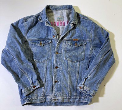 Lot 52 - JIMI HENDRIX - OFFICIAL LTD EDITION WRANGLER PROMO DENIM JACKET.