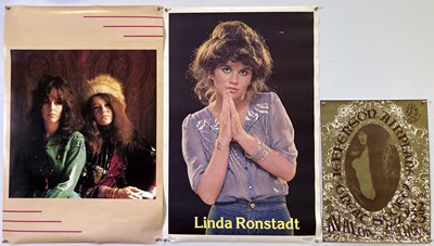 Lot 100 - ROCK & POP POSTERS.