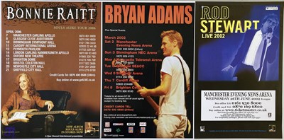 Lot 104 - 2000S POSTER COLLECTION - JEFF BECK / ROXY MUSIC / BRIAN WILSON / BOB DYLAN ETC.