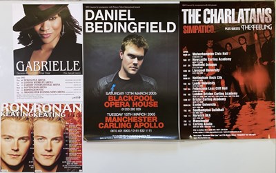 Lot 105 - 2000S POSTER COLLECTION - AIR / JEFF BECK / BOB DYLAN / ROXY MUSIC ETC.