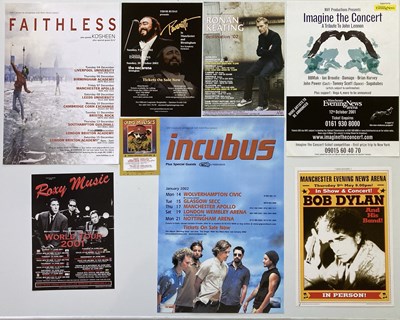 Lot 105 - 2000S POSTER COLLECTION - AIR / JEFF BECK / BOB DYLAN / ROXY MUSIC ETC.