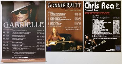Lot 105 - 2000S POSTER COLLECTION - AIR / JEFF BECK / BOB DYLAN / ROXY MUSIC ETC.