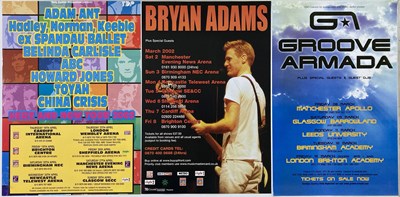 Lot 106 - 2000S POSTER COLLECTION - JEFF BECK / ROXY MUSIC / BRIAN WILSON / BOB DYLAN ETC.
