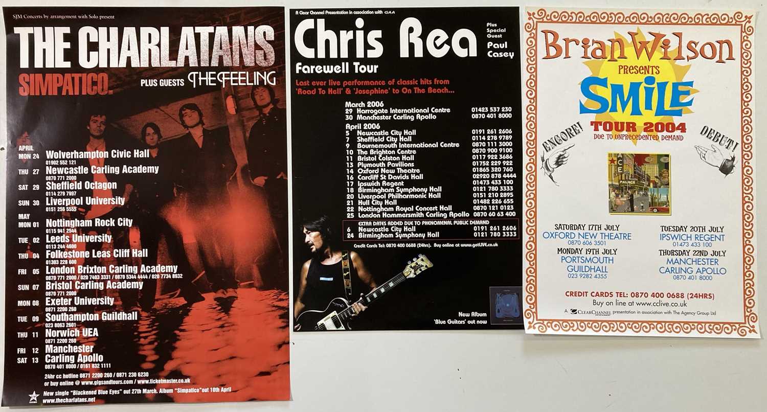Lot 107 - 2000S POSTER COLLECTION - JEFF BECK / ROXY MUSIC / BRIAN WILSON / BOB DYLAN ETC.